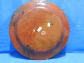art nr: 704 vintage aardenwerken schaal van Sasak Pottery