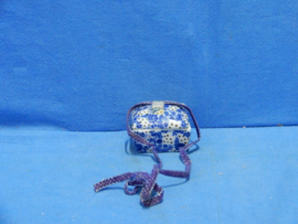 art nr: 1061 vintage delft blauw snuifpotje