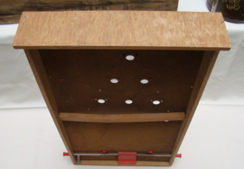 art nr: 303 houten knikker flipperkast