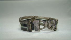 art nr: 36 antieke zilveren armband