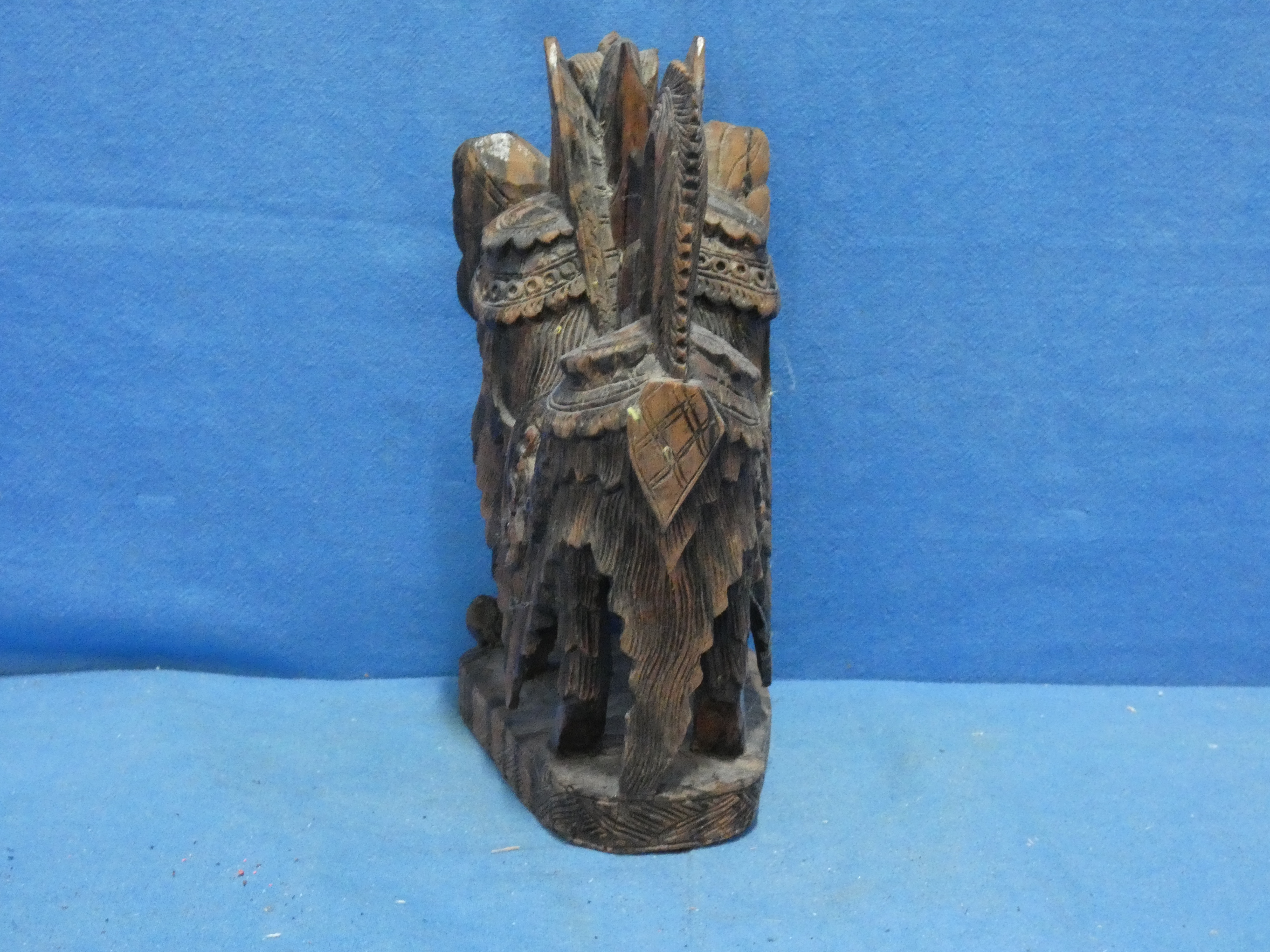 art nr: 1255 vintage drakenbeeld uit Bali