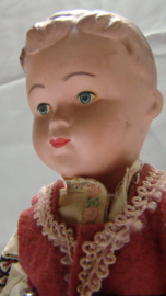 art nr: 401 vintage porseleinen popje