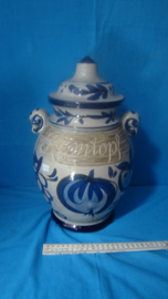 art nr: 187 vintage Rumtopf pot met deksel