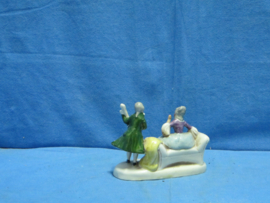 art nr: 1492 vintage Barokke Beeldje