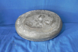 art nr: 251 antieke zinken bed verwarmer
