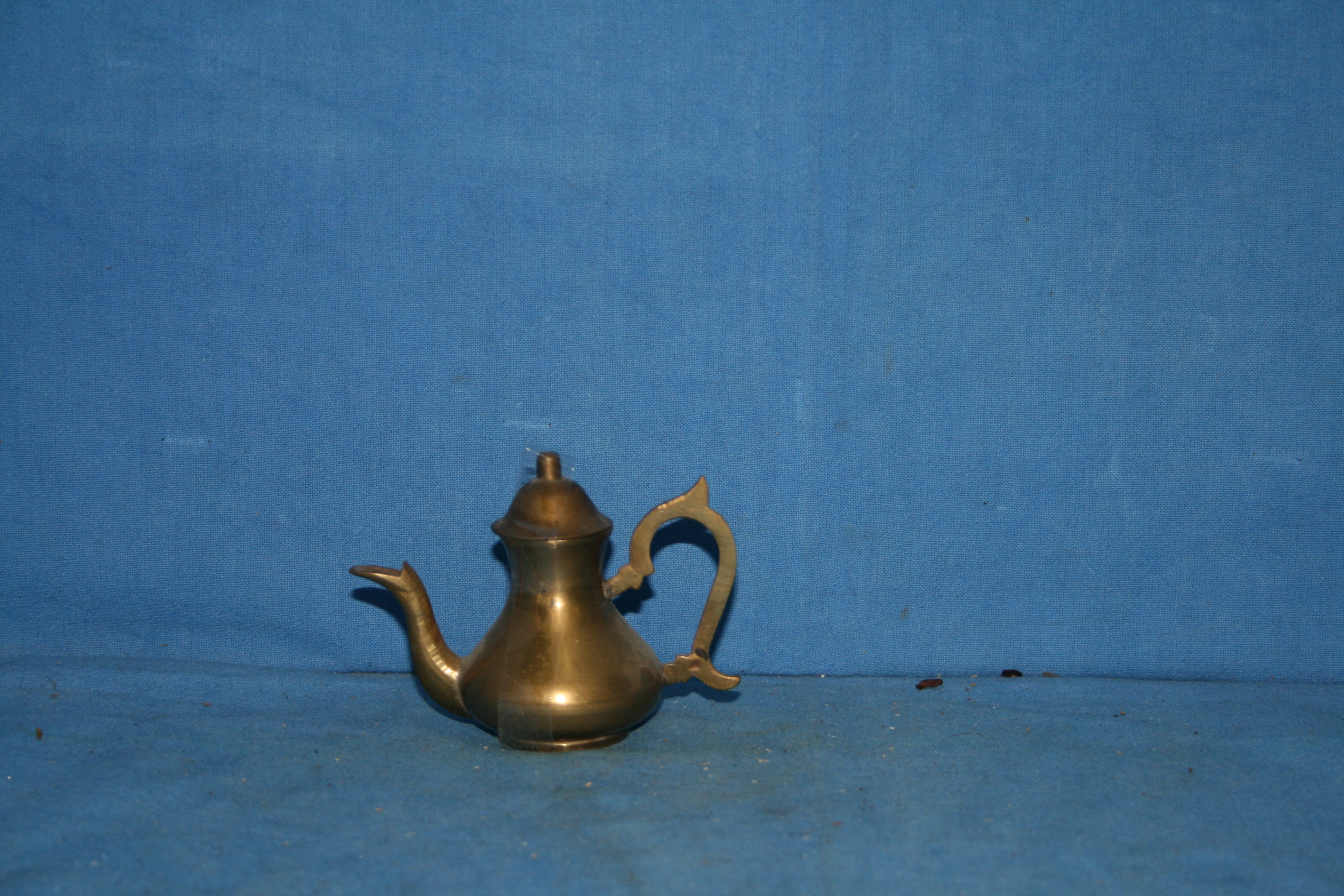 art nr: 1112 vintage koperen theepot