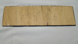 art nr: 398 vintage Afrikaanse houten plaque
