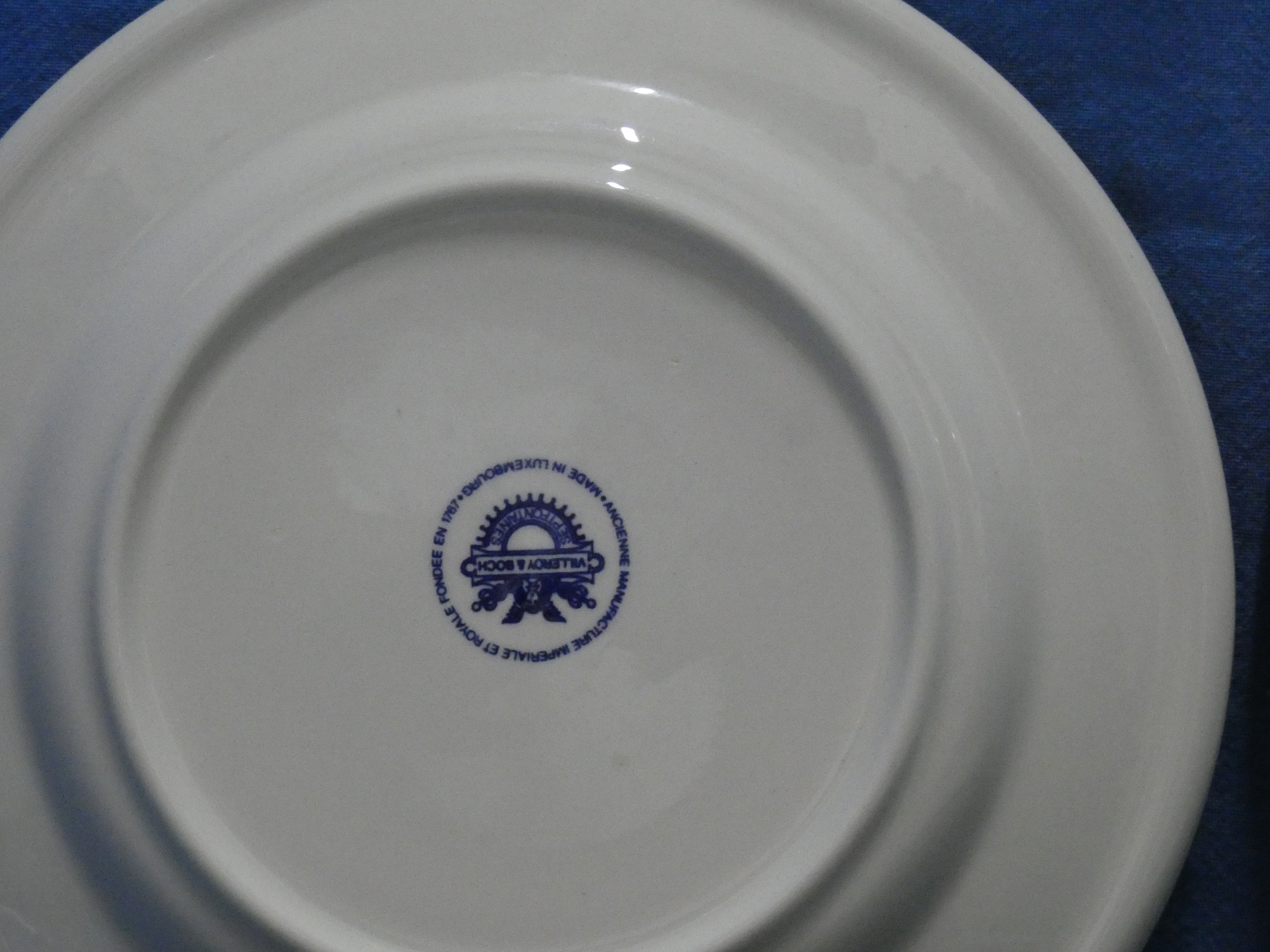 art nr: 1248 vintage Villeroy en Boch ontbijtstel