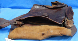 art nr: 271 vintage echt lederen design tas