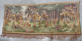 art nr: 839 vintage sprookjes wandkleed van roodkapje