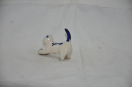 art nr: 921 vintage delft blauwe poesje