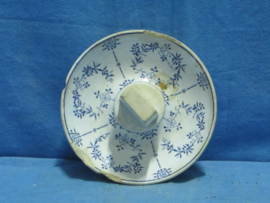 art nr: 1224 antieke Delft Blauwe luciferhouder