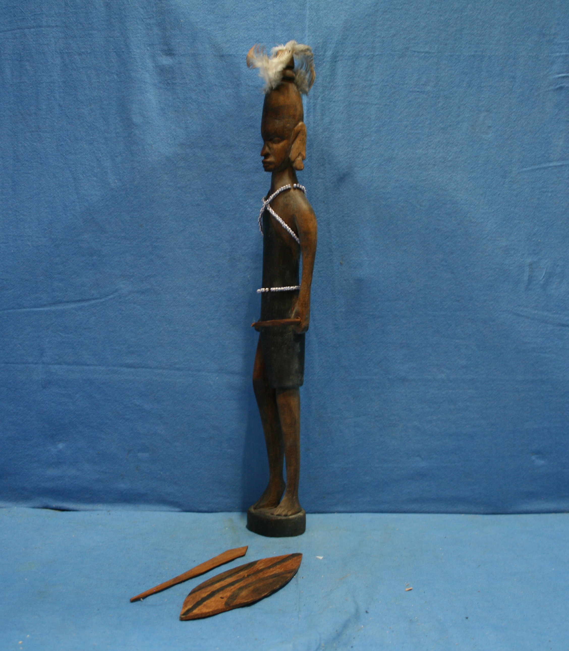 art nr: 1156 vintage beeldje uit Kenia