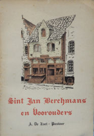 art nr: 555 antiek kerkelijk boek van Sint Jan Berchmans en Voorouders