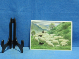 art nr: 1446 vintage Villeroy en Boch porseleinen VilboCard