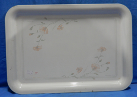 art nr: 190 vintage Engels metalen dienblad