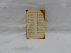 art nr: 1005 vintage boek uit de serie van Kapitein Rob