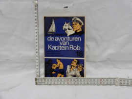 art nr: 1001 vintage boek uit de serie van Kapitein Rob