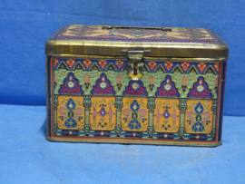 art nr: 1310 vintage blikken Cote D'or kist
