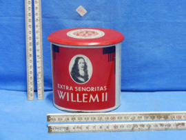 art nr: 644 vintage blik sigaren van Willem II