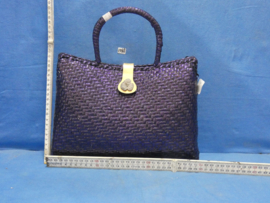 art nr: 1038 vintage merk Mantella Italiaanse design schoudertas