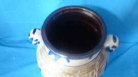 art nr: 187 vintage Rumtopf pot met deksel