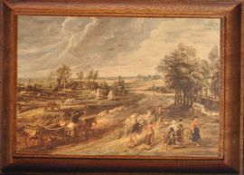 art nr: 221 vintage schilderijtjes
