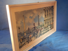 art nr: 50 schilderij van Paris de La-Concorde