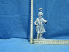 art nr: 1478 vintage Delft Blauw porseleinen beeldje