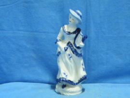 art nr: 1477 vintage Delft Blauw porseleinen beeldje