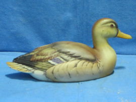 art nr: 1469 vintage porseleinen Akita eend van Mallard Duck
