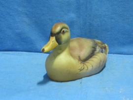 art nr: 1469 vintage porseleinen Akita eend van Mallard Duck