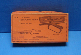 art nr: 348 vintage (Nietmachine) van clipper stapeling pier