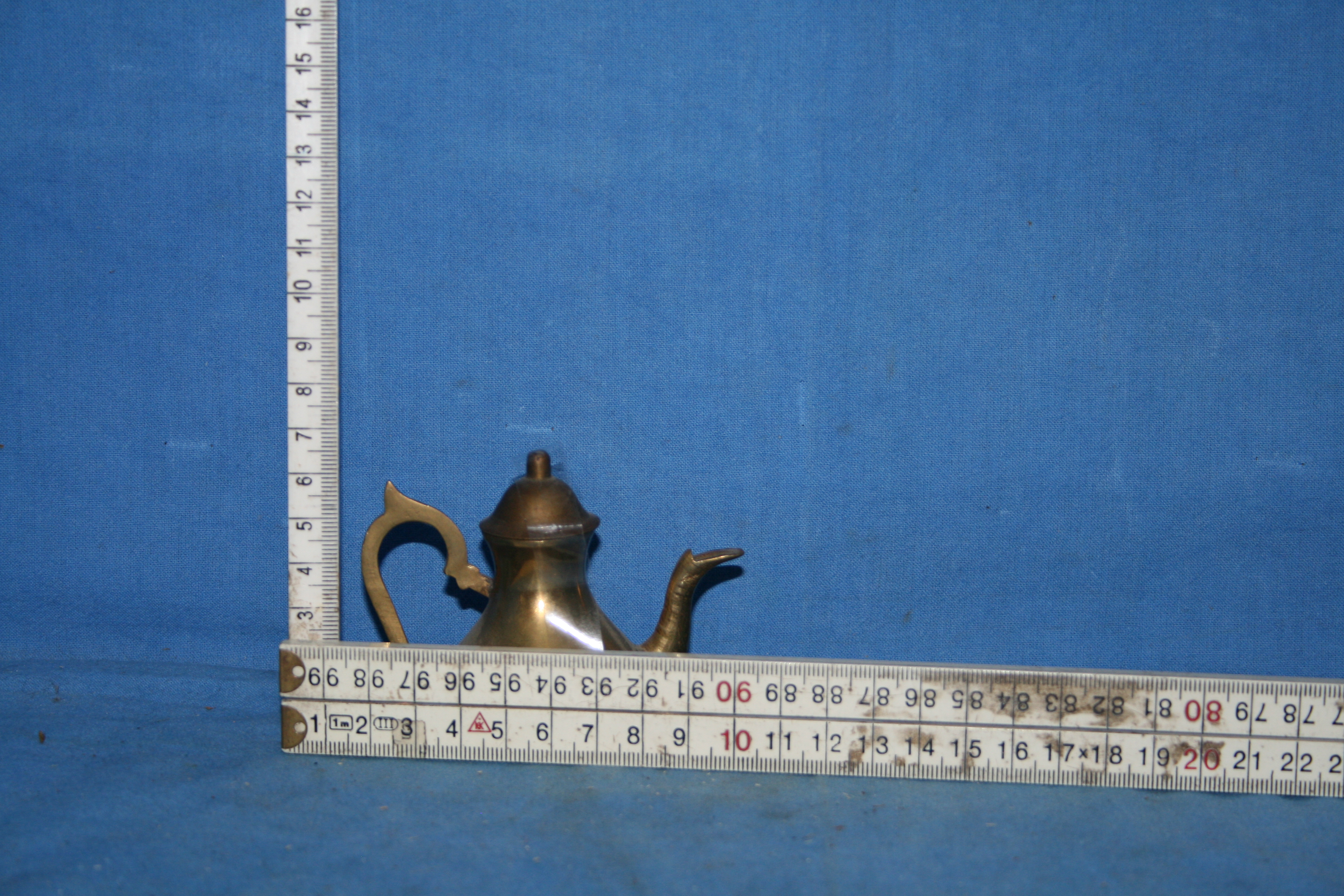 art nr: 1112 vintage koperen theepot