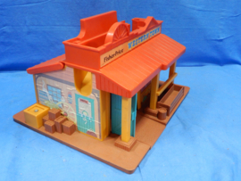 art nr: 735 vintage Fisher Price Sheriff office en Blacksmid