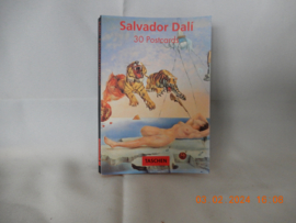 art nr: 529 vintage salvador dali postkaarten
