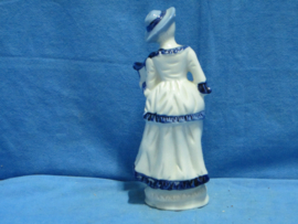 art nr: 1477 vintage Delft Blauw porseleinen beeldje