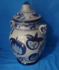 art nr: 187 vintage Rumtopf pot met deksel