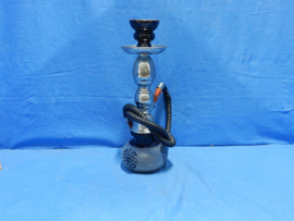 art nr: 53 vintage kleine waterpijp 34 cm hoog