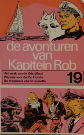 art nr: 1002 vintage boek uit de serie van Kapitein Rob