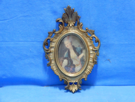 art nr: 727 vintage schilderijtje
