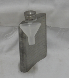art nr: 984 vintage aluminium drankflacon