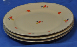 art nr: 01 vintage botervloot met boterham bordtjes