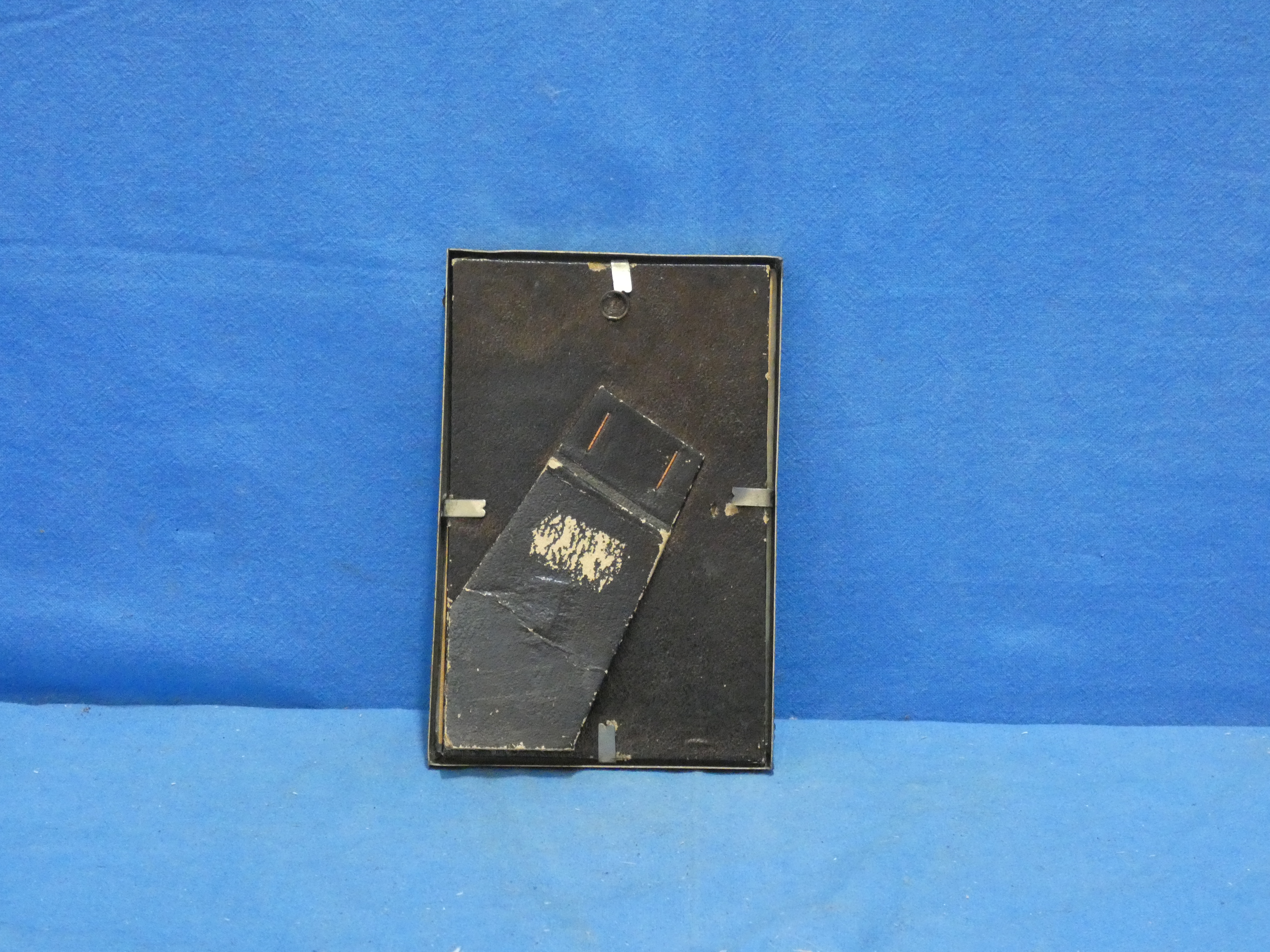 art nr: 1191 antiek zilveren fotolijstje