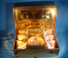art nr: 189 vintage Cinar Indische thee set