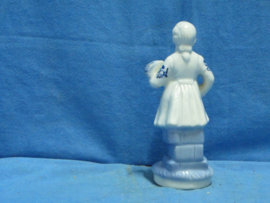 art nr: 1478 vintage Delft Blauw porseleinen beeldje