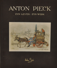 art nr: 927 vintage boek, de levenswerken van Anton Piek