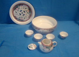 art nr: 204 vintage Chinees you shuang thee set