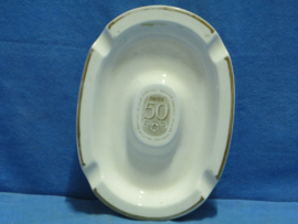 art nr: 1456 vintage keramieken asbak van Caltex