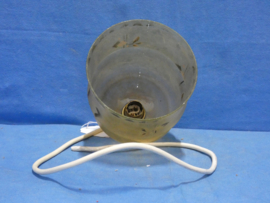 art nr: 1307 vintage hanglamp met bajonet en koperen fitting